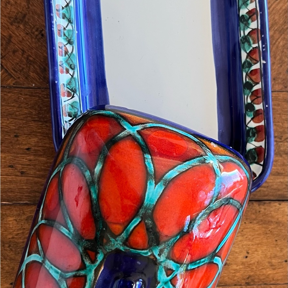 Colorful Ceramic Butter Dish